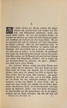 Ludwig Anzengrubers gesammelte Werke : in zehn Bänden, 2. Der Schandfleck