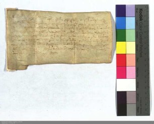 Bischof Friedrich v. Worms verspricht allen, welche die Elisabethkirche zu Marburg bei ihrer Dedikation besuchen u. beschenken, 40 Tage Ablaß.