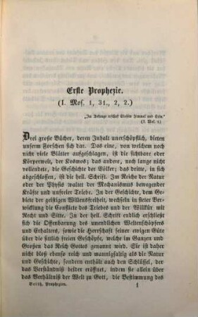 Homiletische Werke. 11, Prophezie und Glaube : nach Vorträgen über die zwölf Prophezien der Charwoche, gehalten in der Stadtpfarrkirche zu St. Peter in Wien