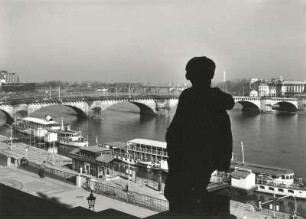 Altstadt, Anlegestelle der Weißen Flotte am Terrassenufer