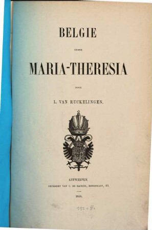 Belgie onder Maria-Theresia