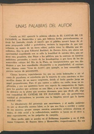 Unas palabras del autor