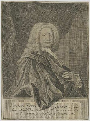 Bildnis des Simon Petrus Gasser