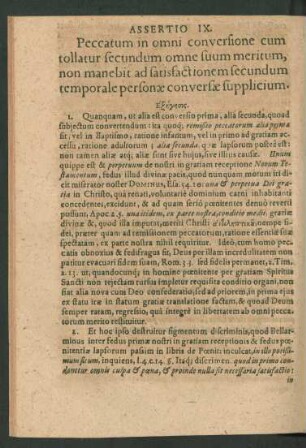 Assertio IX.