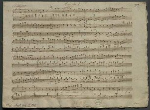 Sonatas, pf, op. 9/1, C-Dur - BSB Mus.Schott.Ha 3340 : [heading, p. 1] Sonata 1. [on the right side] op 9