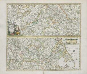 Totius Fluminis Rheni Novissima Descriptio