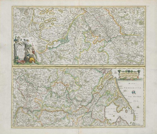 Totius Fluminis Rheni Novissima Descriptio