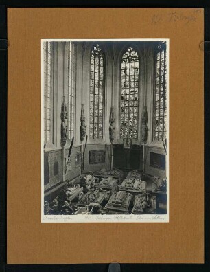 383, Tübingen. Stiftskirche. Chor vom Lettner. (Nr. 3952).