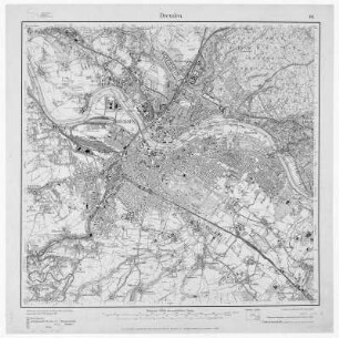 Topographische Karte Dresden, N° 66 [4948] (1:25 000)