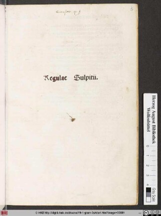 Regulae Sulpitii