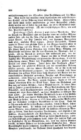 Pestalozzi, (Joh. Heinr.) und seine Methode