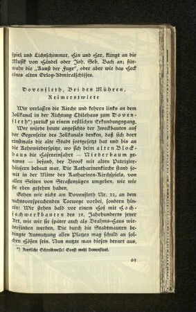 Dovenfleth, Bei den Mühren, Reimerstwiete