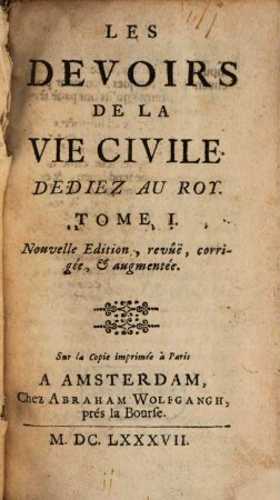 Les Devoirs de la vie civile