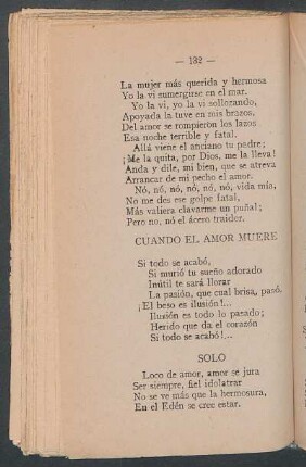 Cuando el amor muere.