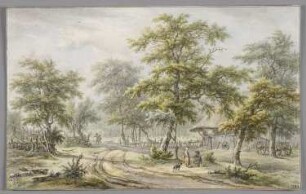 Weg zum Gehölz