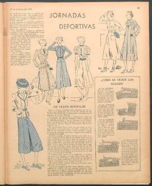 Jornadas deportivas [Dibujos]