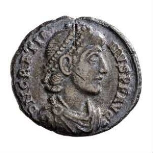 Münze, Siliqua, 9. August 378 - 25. August 383 n. Chr.