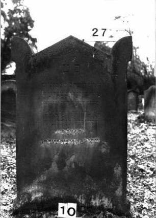 Grabstein A I/10/27
