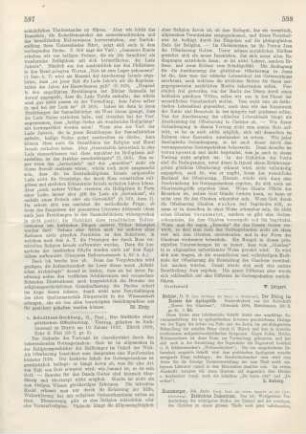 598-599 [Rezension] Eisenmenger, Joh. Andr., Entdecktes Judenthum