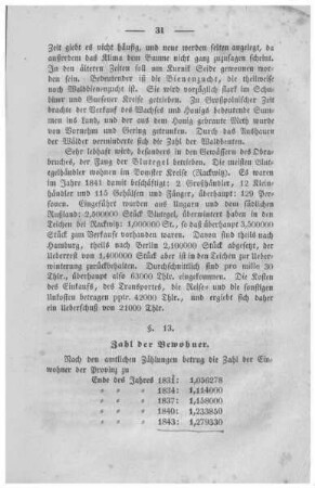 13. Zahl der Bewohner