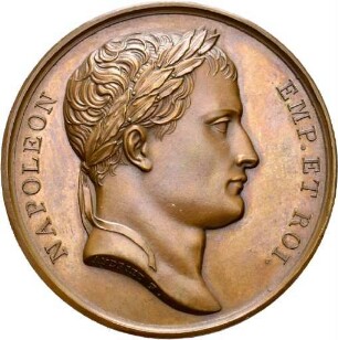 Medaille auf den Rückzug aus Russland im November 1812