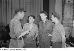 Vier Mitglieder der Brigade Bleichert