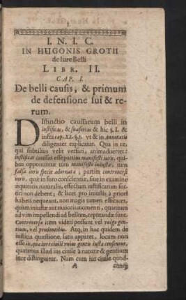 Libr. II. Cap. I.