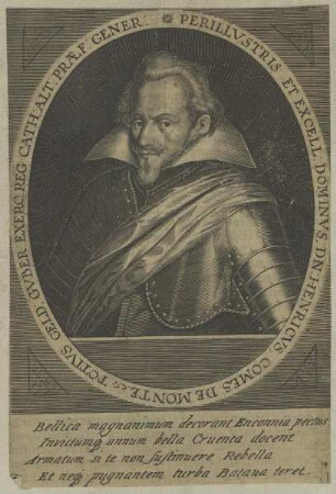 Bildnis des Henricvs Come de Monte