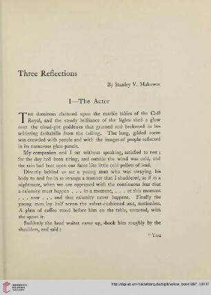 12: Three Reflections