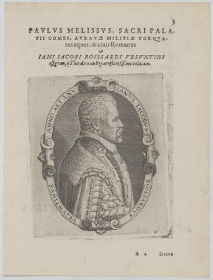 Bildnis des Ianvs Iacobvs Boissardvs