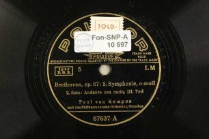 5. Symphonie, c-moll, op. 67