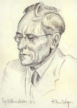 Bildnis Franz Adickes (1897-)