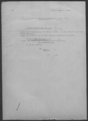 Mähringen-Lehr: Pfarrbericht 1940
