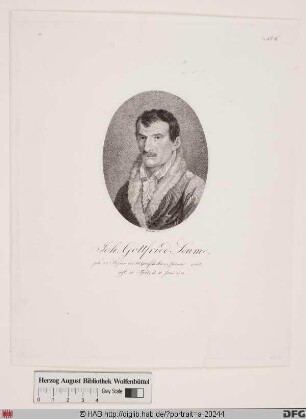 Bildnis Johann Gottfried Seume
