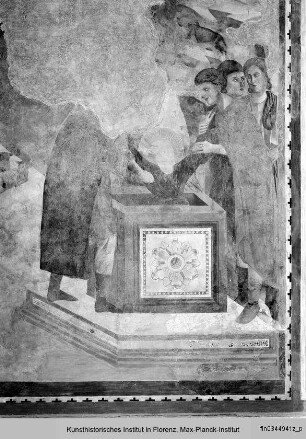 Alttestamentliche Szenen : Joseph wird aus dem Brunnen gezogen