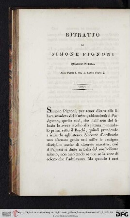 Ritratto Di Simone Pignoni