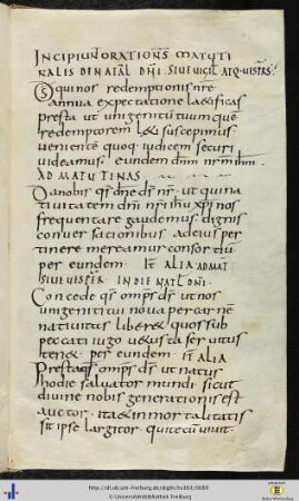 (42r - 43r) Orationen.