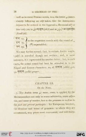 On the Noun