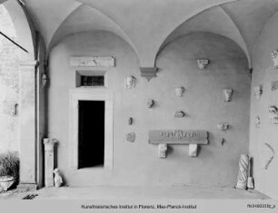 Villa del Vescovo, Lapidarium, Capannori