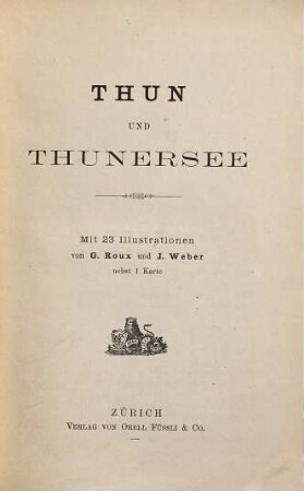 Thun und Thunersee
