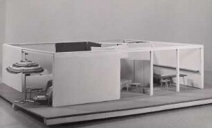 XI. Triennale Mailand, Deutscher Pavillon, Modell