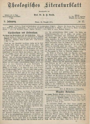 385-386 Christenthum und Heidenthum