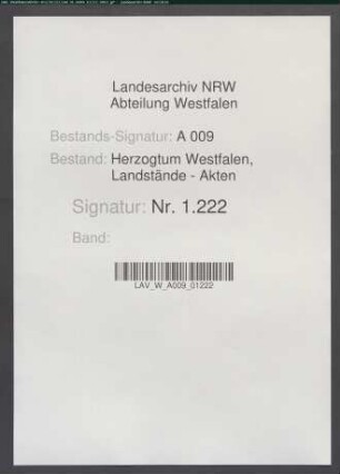 Restituit (= Gebühr, die dem Landpfennigmeister bei der Auszahlung von Zinsen zusteht)