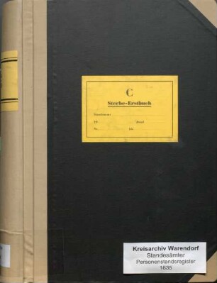 Sterberegister des Standesamtes Drensteinfurt von 1884 (Urkunden-Nr. 1-158), von 1885 (Urkunden-Nr. 1-159), von 1886 (Urkunden-Nr. 1-152), von 1887 (Urkunden-Nr. 1-128) und von 1888 (Urkunden-Nr. 1-123)