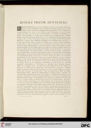 Die Galerie Schack: Rudolf Friedr. Henneberg