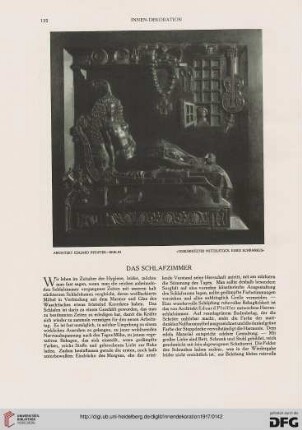 Das Schlafzimmer