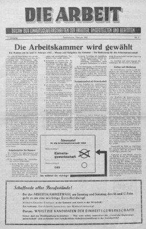 Nummer 3: Februar 1952