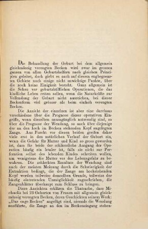 Zur Therapie des allgemein gleichmässig verengten Beckens : Inaug. Diss.
