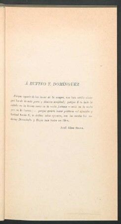 Á Rufino T. Dominguez