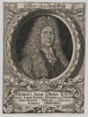 Bildnis des Georgius Adam Struve